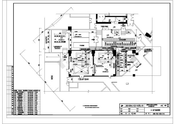 塔楼变电站工程设计CAD图纸-图二