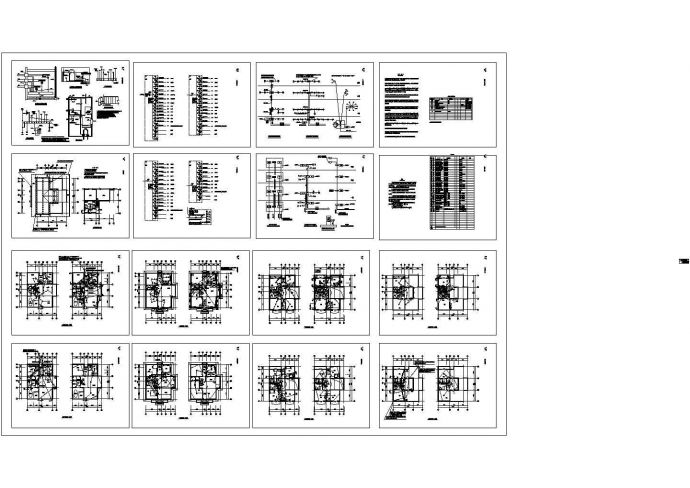 某工厂三层职工宿舍楼配电设计cad全套电气施工图纸（含设计说明，含弱电设计）_图1