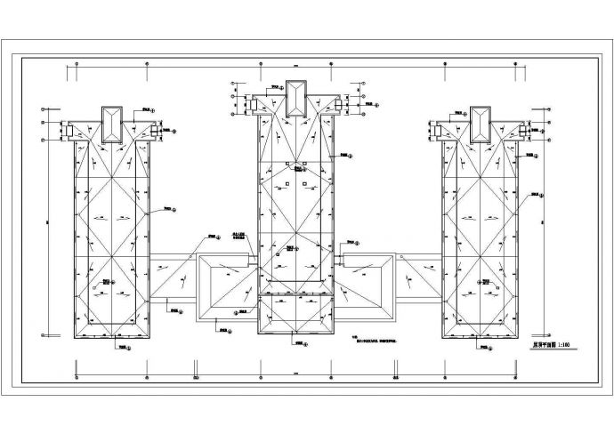 某中学教学楼建筑设计CAD（全套）图纸_图1
