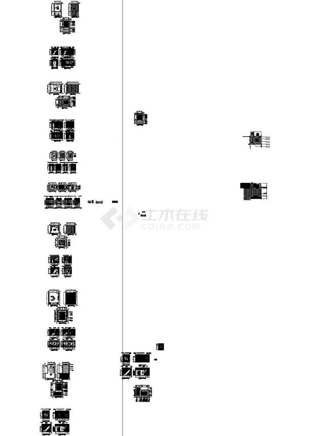 现代高档三层新中式别墅室内装修图（含效果）-图一