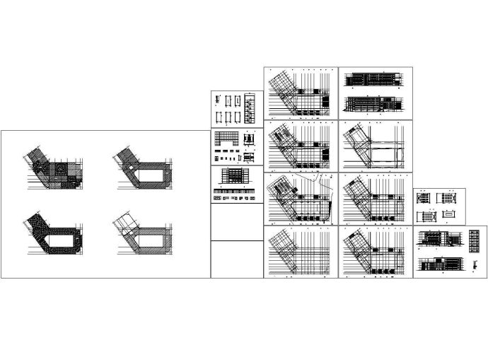 某12623㎡五层教学楼建筑施工图，14张图纸_图1