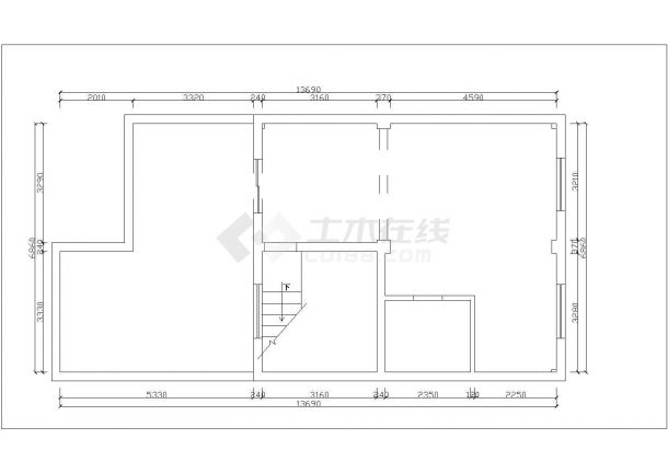 410平米4层高档豪华别墅全套装修施工设计CAD图纸-图一