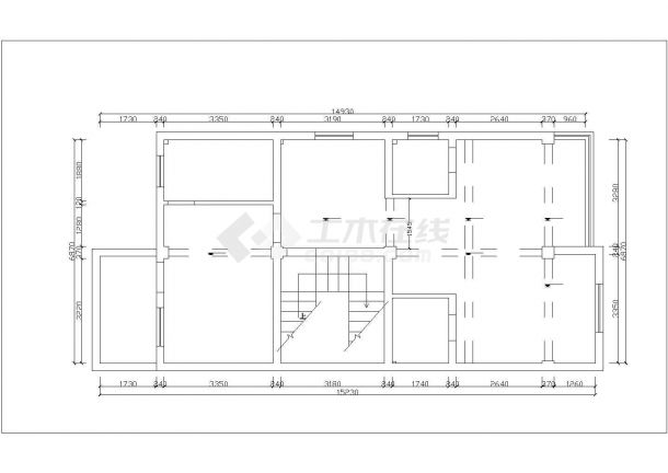410平米4层高档豪华别墅全套装修施工设计CAD图纸-图二