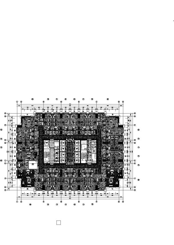 中山希尔顿三层房间灯光全套非常实用设计cad图纸-图二