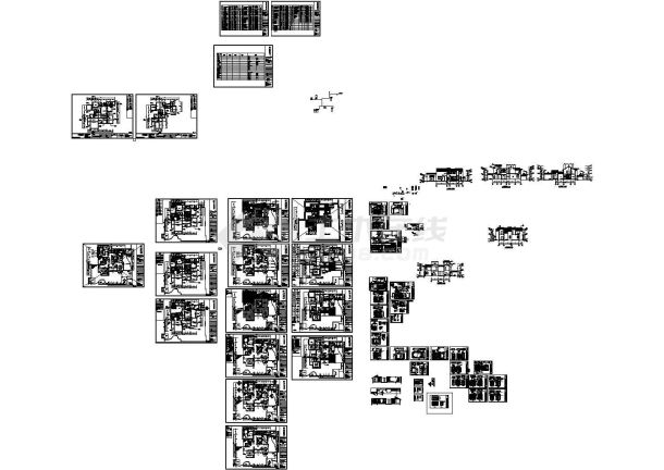 某苏州2层新中式风格别墅施工图（含实景）-图一