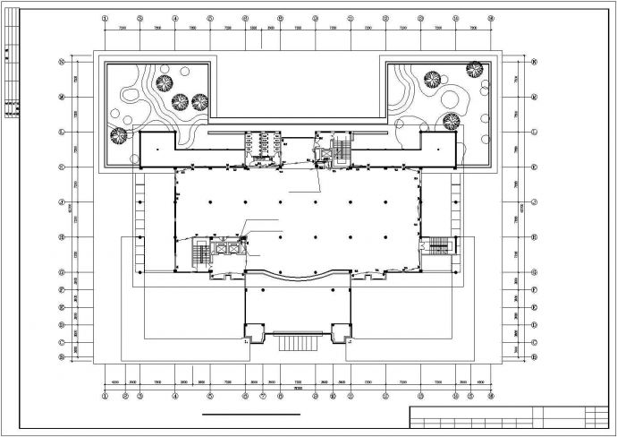 广州1.1万平米5层市民图书馆电气系统全套设计CAD图纸_图1