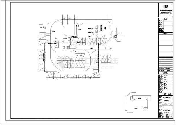 [江苏]教学楼全套水暖电施工设计CAD图-图一