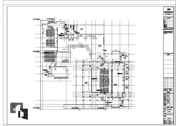 [江苏]教学楼全套水暖电施工设计CAD图-图二