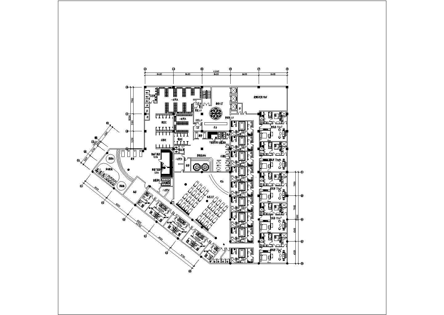 高档桑拿房全套装修设计施工图