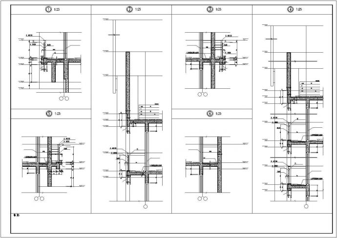 某城市中高层商住楼建筑全套设计施工CAD图纸_图1