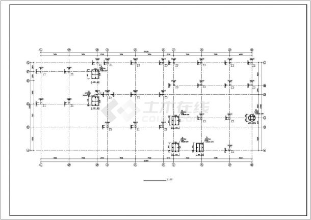 杭州3层砖混私人住宅建筑结构施工图，含效果图-图一