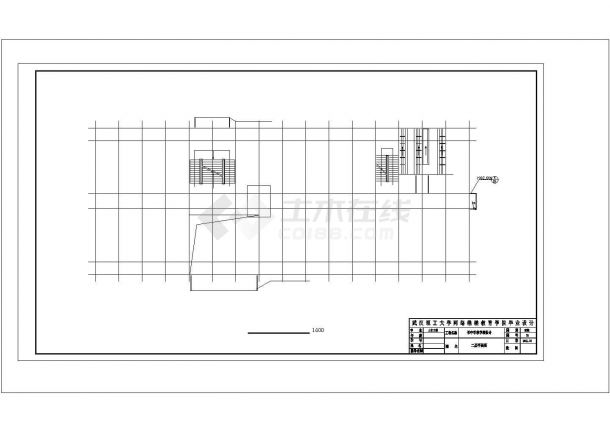 4371.84平米四层中学教学楼框架结构毕业设计（含计算书、建筑、结构图）-图二