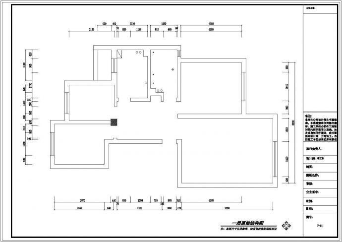 某市小区建筑设计图CAD图纸_图1