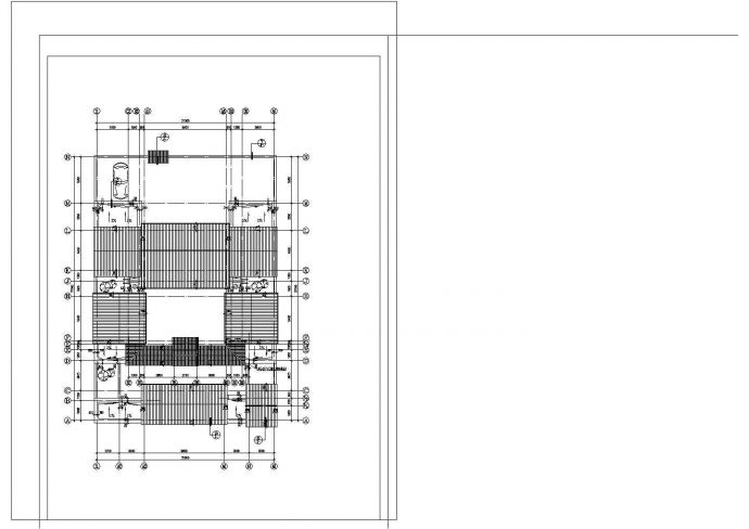 四合院住宅CAD建筑方案_图1