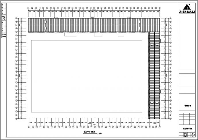 西安公司钢结构工程CAD图纸_图1