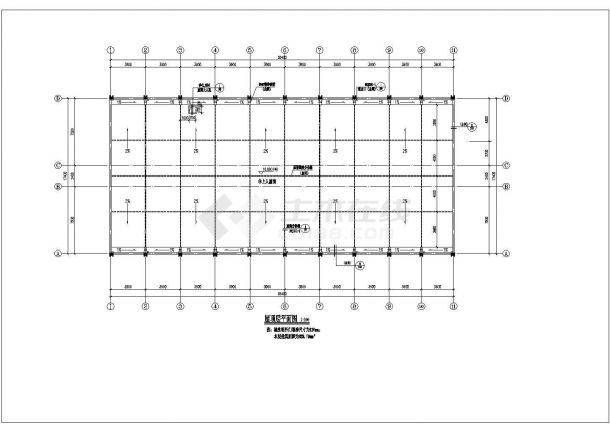 衢州市某中学占地680平米4层框架结构教学楼房建筑设计CAD图纸-图二