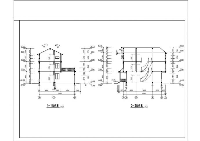 私宅设计CAD建筑施工图_图1