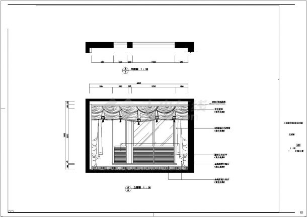 上林春天高端住宅小区施工设计CAD图纸-图一