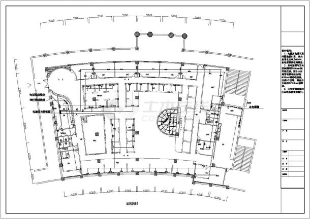  CAD Drawing of Full Decoration Design of Starbucks Cafe on Jiefang Middle Road - Figure 1