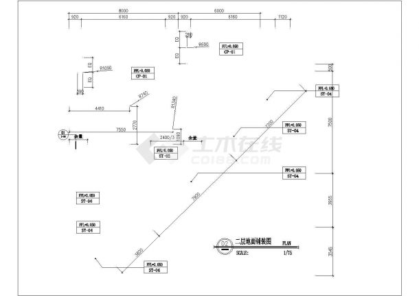 麻雀瓦舍茶馆全套完整水电系统CAD图纸-图二