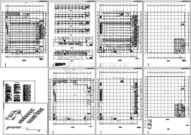 大型超市建筑空调通风系统设计施工图，14张图纸-图一