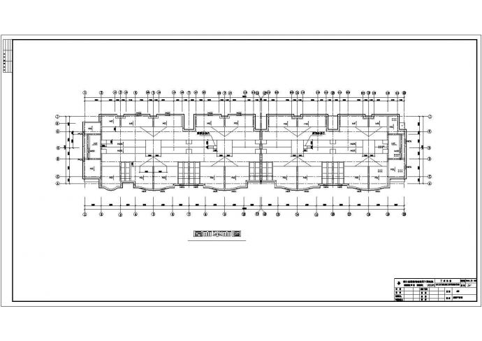 龙泉湖滨多层住宅楼给排水设计cad全套扩初施工图（含设计说明，含2栋设计）_图1