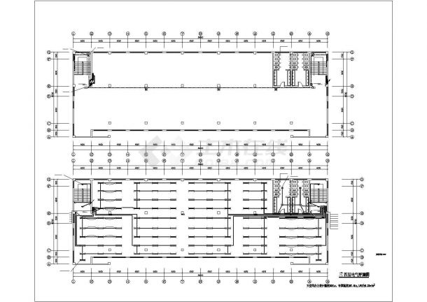 太原市某市政单位4层砖混结构办公楼电气设计CAD图纸-图一