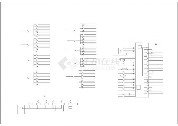 北京市海淀区某五星级酒店总统套房电气系统设计CAD图纸-图一