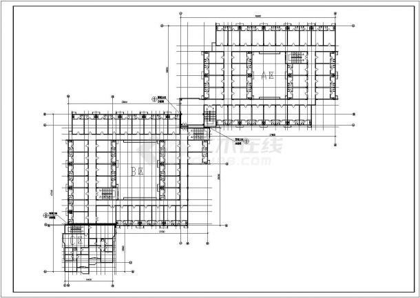 8层17000平米某医院家属区公寓楼[宿舍]（A、B、C区）工程建施-图一