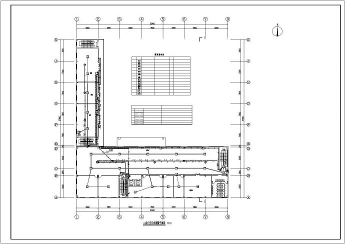 6900平米五层钢框架结构商业综合楼全套电气设计CAD图纸_图1