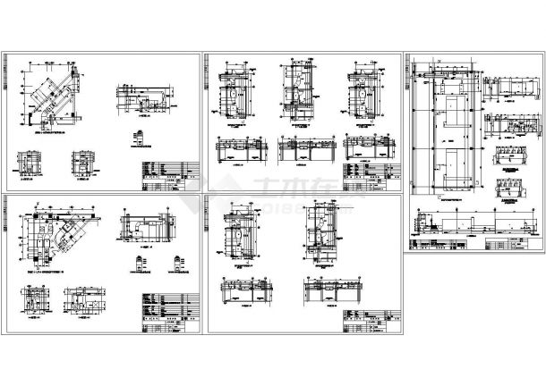 某行政办公大楼风冷热泵系统cad设计全套施工图（标注详细）-图二