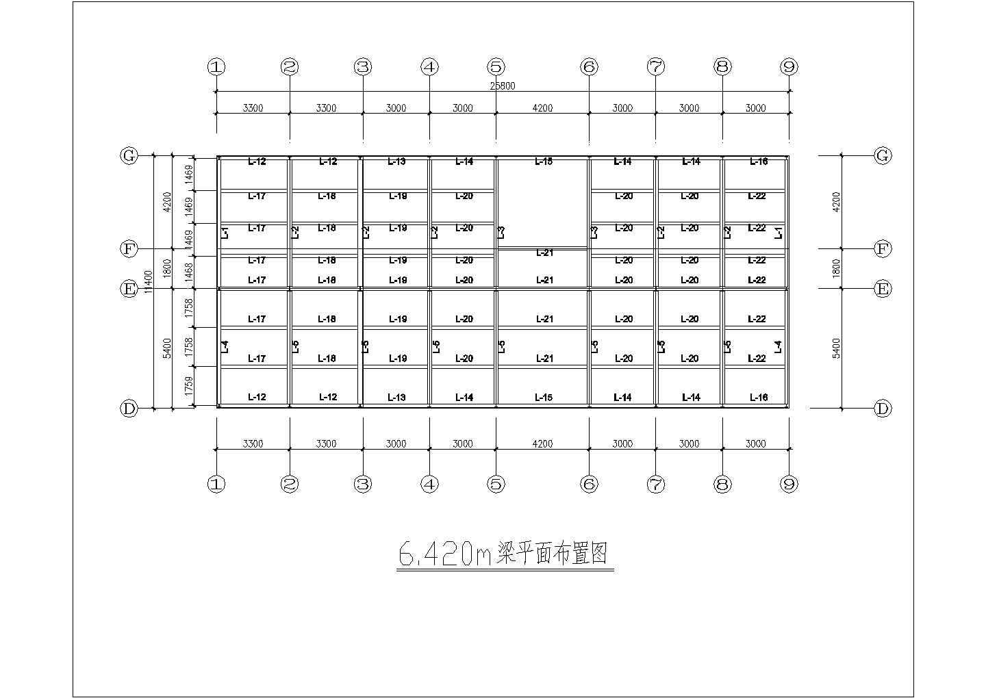 1万平米3层钢框架结构办公楼全套建筑结构设计CAD图纸