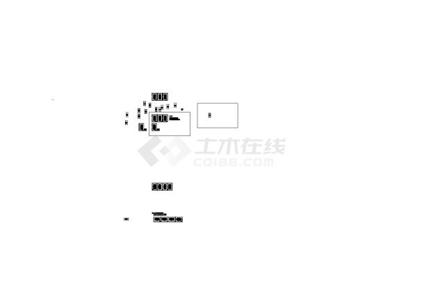 [福建]物流公司地下室深基坑水泥土搅拌桩结合钢管内支撑支护施工图-图一