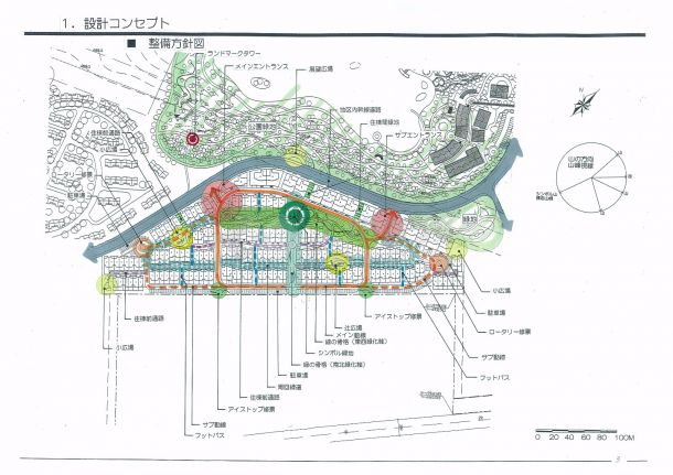 山水草堂景观绿化规划设计CAD全套施工图纸（含总平面图及详细小品设计，含效果图）-图一