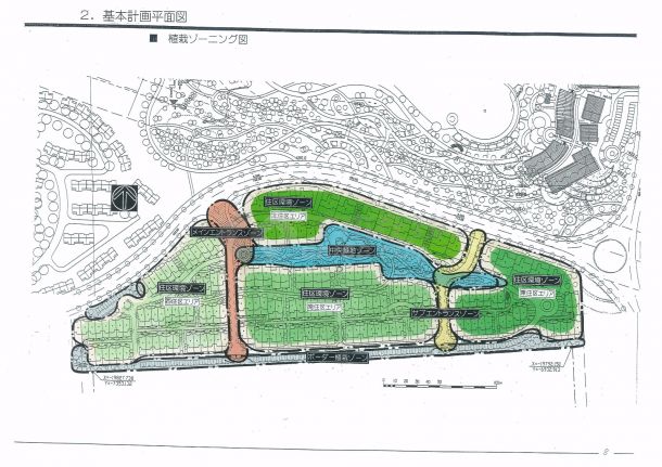 山水草堂景观绿化规划设计CAD全套施工图纸（含总平面图及详细小品设计，含效果图）-图二