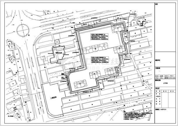 [浙江]10米深基坑土钉墙加双排桩加桩锚支护施工图（含计算书）-图二