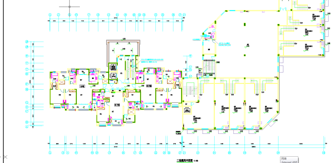 某地多层住宅通风系统及消防通风系统设计图_图1