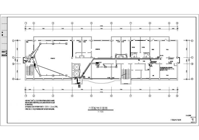 医院综合楼及门诊电气施工CAD详图_图1