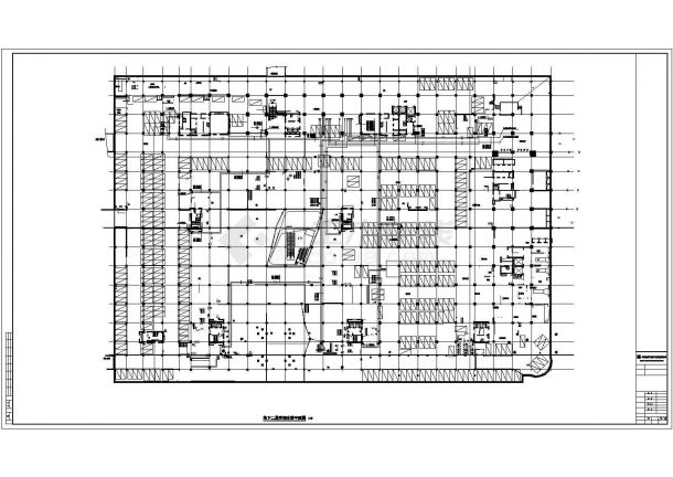 熊猫万国商城全套暖通及建筑设计图纸-图二