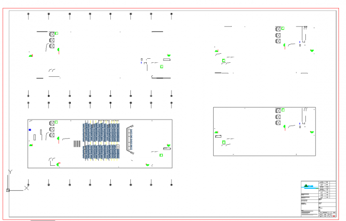 研发中心电气施工图CAD详图_图1