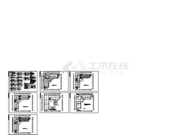 办公楼设计_某办公楼电气照明施工图纸-图二