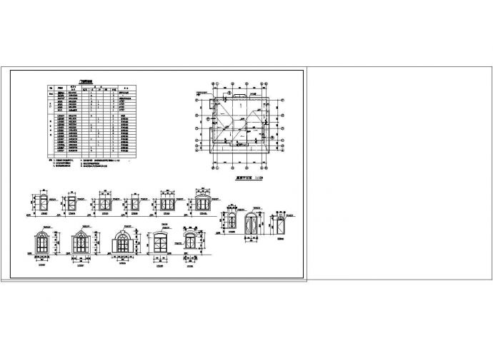 10套东南亚风格别墅建筑设计cad施工图纸_图1