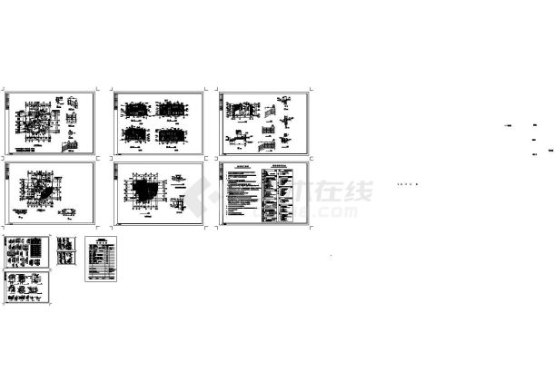 287.95平方米别墅建筑设计施工图-图一