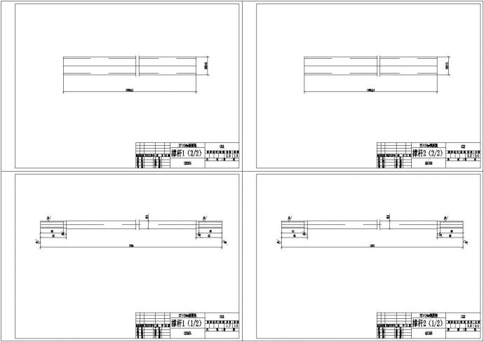 钢结构原料堆棚设计CAD平面布置参考图_图1