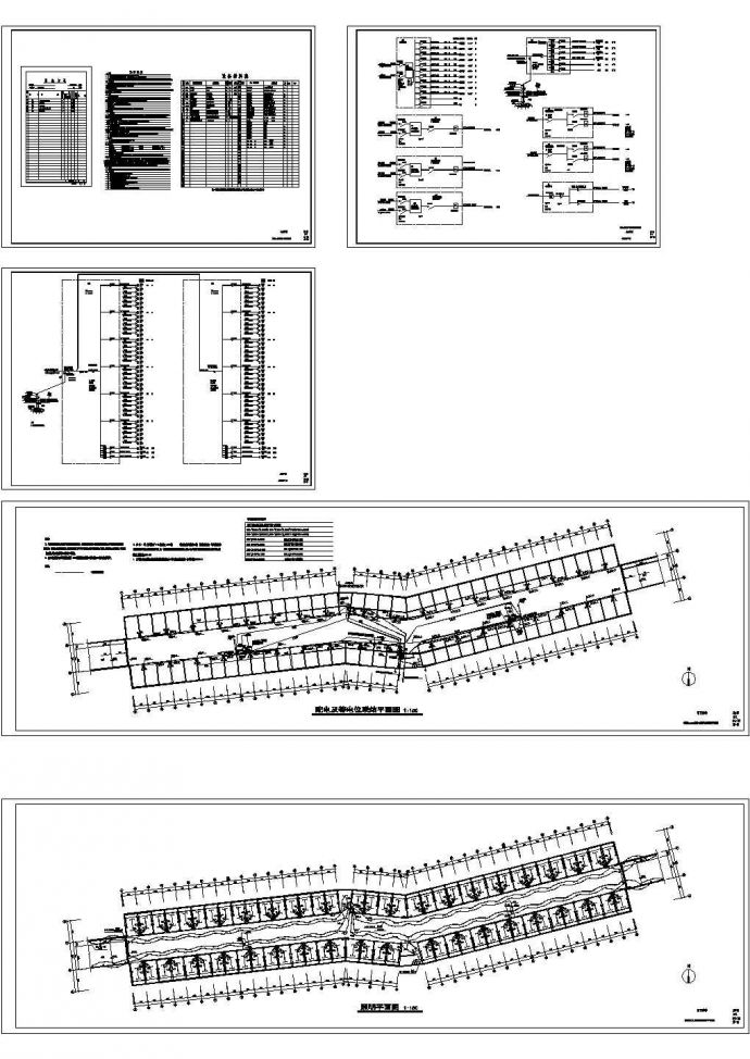 三类地下车库电气施工CAD图纸_图1