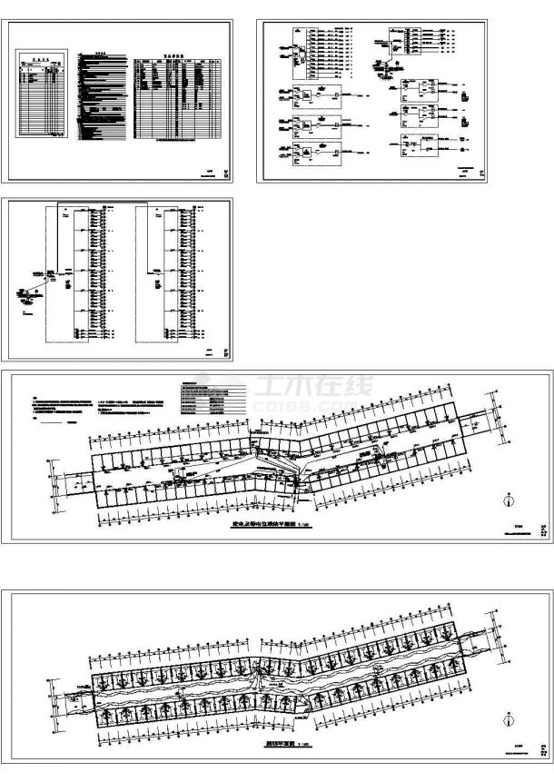 三类地下车库电气施工CAD图纸-图二