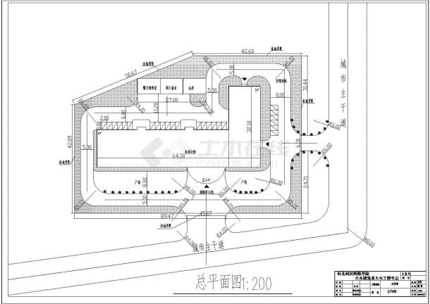 6层酒店建筑结构毕业全套设计CAD图（含计算书）-图二