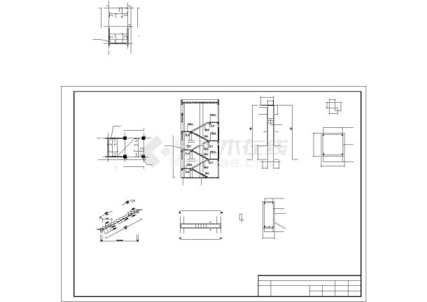 土木工程毕业设计_某10层医学院公寓建筑结构毕业设计图纸（含计算书、计价、施组）-图二