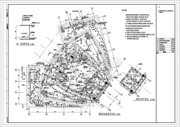 某五星酒店建筑景观施工图-图二