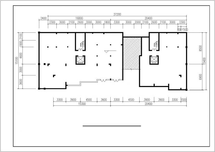 航运新村十一层住宅建筑设计图纸_图1
